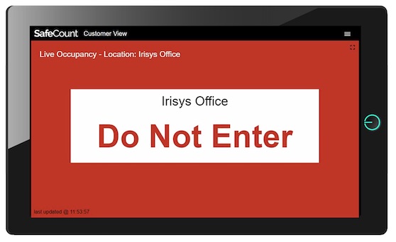 TechniCAL Irisys SafeCount occupancy 01