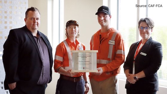 Hydro Ottawa a “top employer” for apprenticeship