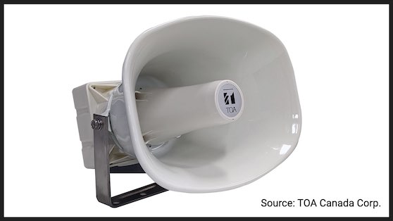 Toa best sale ip speaker