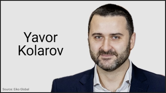 "Eiko Global: Yavor Kolarov nominato CEO per guidare la crescita nel settore dell'illuminazione"