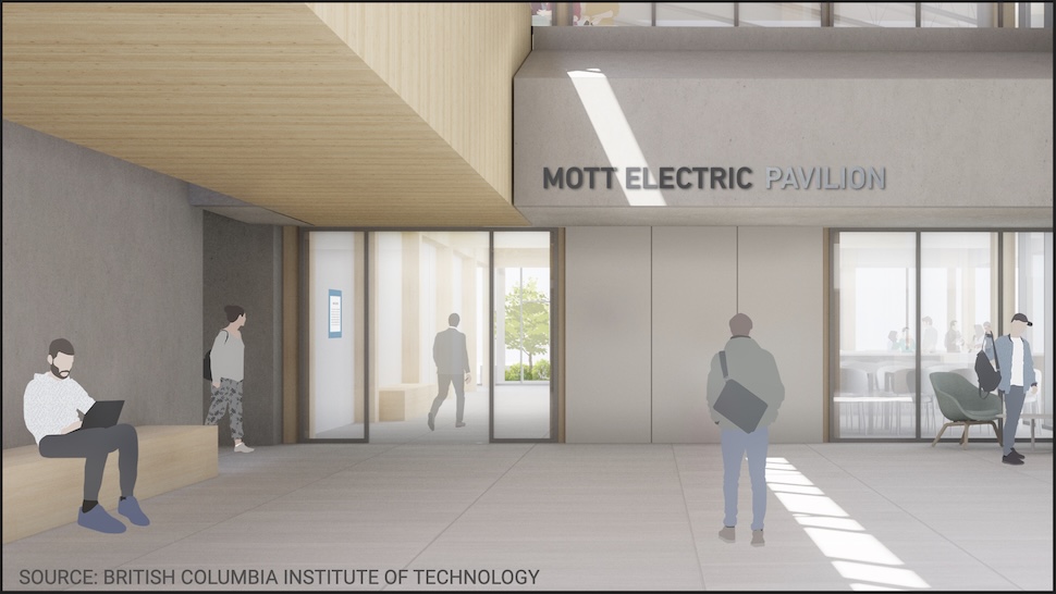 Mott Electric Pavilion at BCIT “will benefit generations of trades professionals”